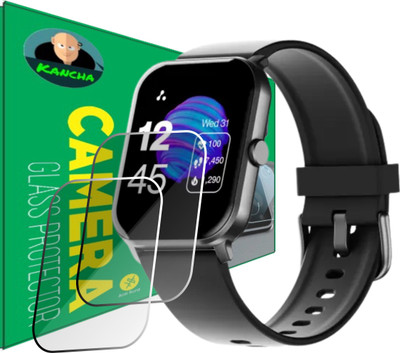 KANCHA Screen Guard for Ambrane Wise Eon Smartwatch(Pack of 2)