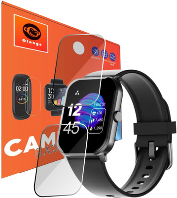Olonga Screen Guard for Ambrane Wise Eon Smartwatch(Pack of 2)