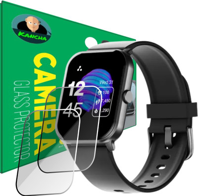 KANCHA Screen Guard for Ambrane Wise Eon Smartwatch(Pack of 2)