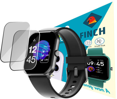FINCH Screen Guard for Ambrane Wise Eon Smartwatch(Pack of 2)