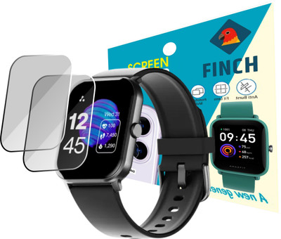 FINCH Screen Guard for Ambrane Wise Eon Smartwatch(Pack of 2)