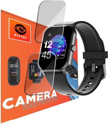 Olonga Screen Guard for Ambrane Wise Eon Smartwatch(Pack of 2)