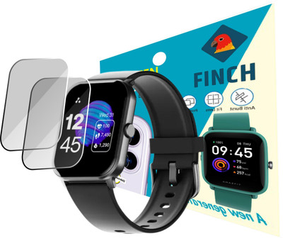 FINCH Screen Guard for Ambrane Wise Eon Smartwatch(Pack of 2)