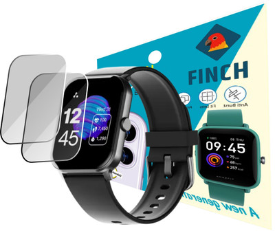 FINCH Screen Guard for Ambrane Wise Eon Smartwatch(Pack of 2)