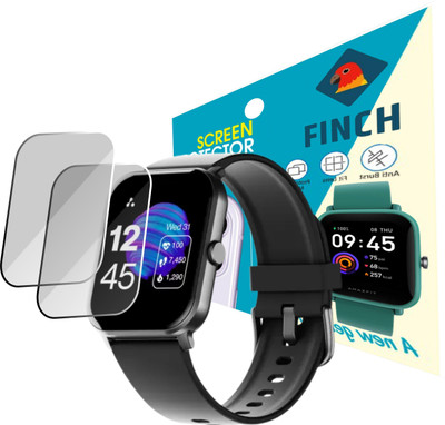 FINCH Screen Guard for Ambrane Wise Eon Smartwatch(Pack of 2)