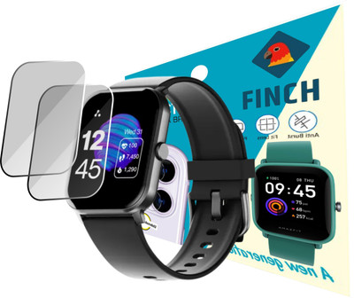 FINCH Screen Guard for Ambrane Wise Eon Smartwatch(Pack of 2)