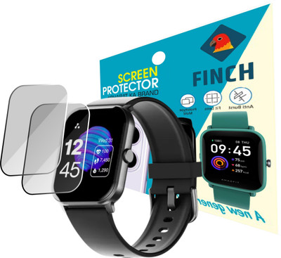 FINCH Screen Guard for Ambrane Wise Eon Smartwatch(Pack of 2)