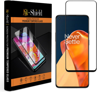 MS-Shield Tempered Glass Guard for OnePlus 9R 5G(Pack of 1)