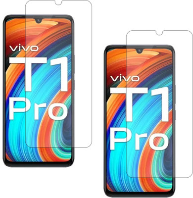ISAAK Tempered Glass Guard for Vivo T1 Pro 5G(Pack of 2)