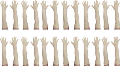 MUKHAKSH Cotton Arm Sleeve For Men & Women(Free, Beige)