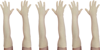 MUKHAKSH Cotton Arm Sleeve For Men & Women(Free, Beige)