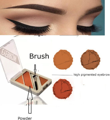 KAIASHA BEST AND PERFACT BEAUTY PRODUCT 3 IN 1 EYEBROW PALETTE 20 g(MULTICOLOR)