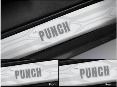 Goodzup steel scuff plate of tata punch Door Sill Plate
