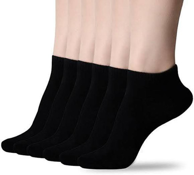 Sting Bee Women Solid Low Cut(Pack of 5)