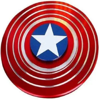 Shivsoft American Sheild Fidget Spinner Red and Blue(Multicolor)