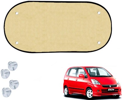 Automotive Prist Rear Window Sun Shade For Maruti Suzuki Versa(Beige)