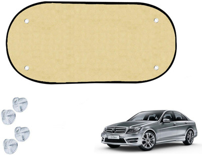 Automotive Prist Rear Window Sun Shade For Mercedes Benz C180(Beige)
