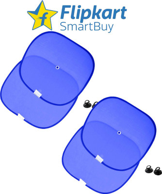 Flipkart SmartBuy Side Window Sun Shade For Universal For Car Universal For Car(Blue)