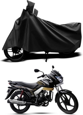 Mdstar Waterproof Two Wheeler Cover for Mahindra(Black)