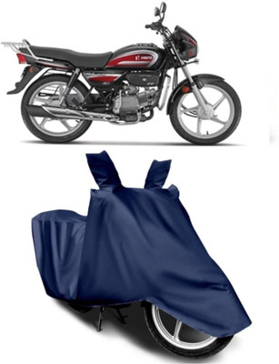 MJD Waterproof Two Wheeler Cover for Hero(Blue)