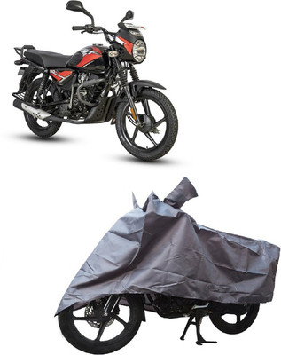 APB estore Two Wheeler Cover for Bajaj(CT100, Grey)
