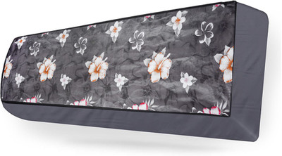 MW PRINTS Air Conditioner  Cover(Width: 110 cm, Grey)