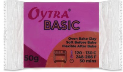 OYTRA Polymer Oven Bake Clay for Jewellery Making Basic Series G03 Art Clay(50 g)