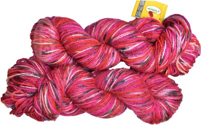 KNIT KING Vardhman Fashionist K_K Cherry Blossom (300 gm) Wool Hank Hand wool ART - BGB