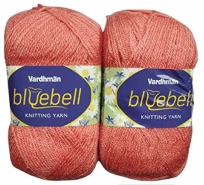 KYSS Vardhman Bluebell Wool Hand Knitting Wool/Art Craft Yarn, Shade No-69, 600 GM