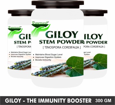 Rawmest Best Quality Giloy Powder/Guduchi/Tinospora cordifola 300gm | Immunity support(Pack of 3)