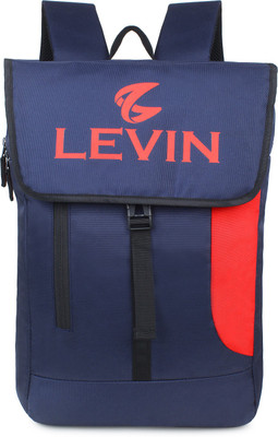 Levin Trendy Flap Backpack 32 L Backpack(Blue)