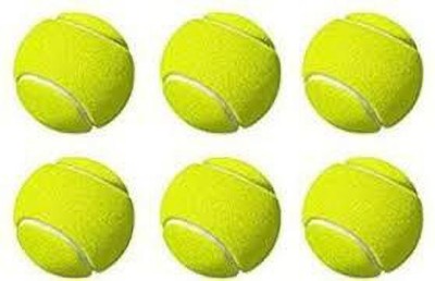 Owlix Tennis cricket ball Green (pack of 6) Cricket Tennis Ball(Pack of 6, Green)