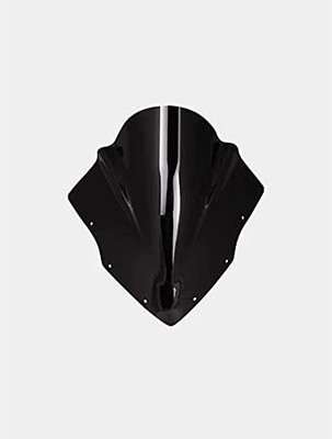 acube mart Windscreen Windshield Touring Bolt Visor for Pulsar RS200 (Black) Bike Headlight Visor