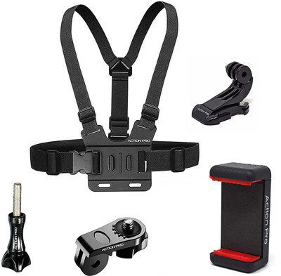 Action Pro Body Grip Camera Mount(Black)