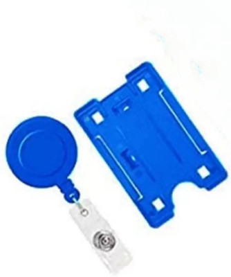 R K SALES 1 Card Holder(Set of 1, Blue)