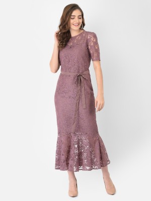 Eavan Women Maxi Purple Dress