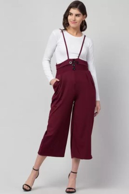 Nakash Enterprises Women Maroon Dungaree