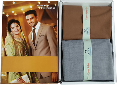 Mansfab Polycotton Solid Shirt & Trouser Fabric