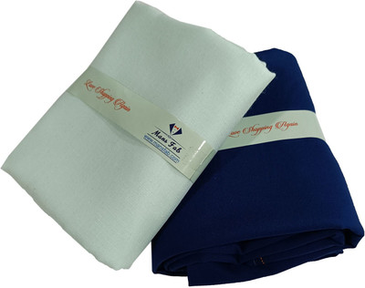 Mansfab Polycotton Solid Shirt & Trouser Fabric