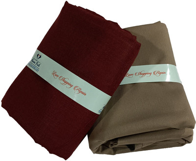Mansfab Polycotton Solid Shirt & Trouser Fabric