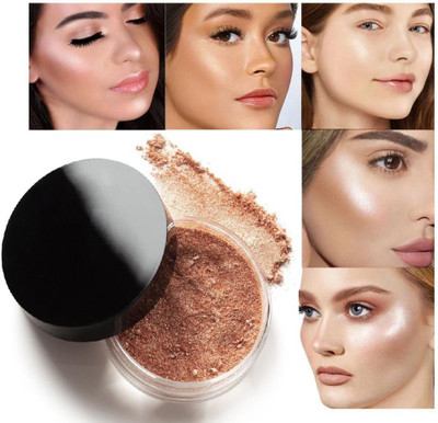 MYEONG Highlighter Face & Body Makeup Waterproof Long Lasting Smooth Shimmer Glow Highlighter(Copper)