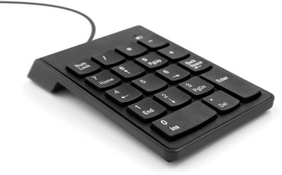 D25 USB Numeric Keypad Portable Slim Mini Number Pad or Laptop Desktop Computer PC Wired USB Handheld Multi-device Keyboard Compatible with Desktop, Laptop, Mac Easy to Use,Plug and Play,Quick, Comfy Durable body(Black) D25 USB Numeric Keypad Portable Slim Mini Number Pad or Laptop Desktop Computer PC Wired USB Handheld Multi-device Keyboard Compatible with Desktop, Laptop, Mac Easy to Use,Plug and Play,Quick, Comfy Durable body(Black)