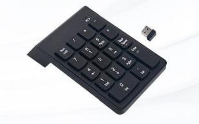 Wifton ABSmaterial usb numerical keyboard hot sell Numeric Keypad-IX21 Wireless Handheld Multi-device Keyboard Compatible with Desktop, Laptop, Mac(Black)