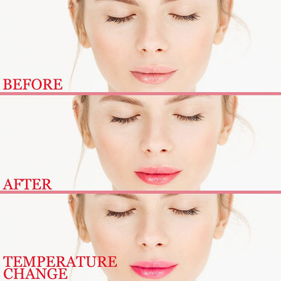 ADJD Gel color change lipstick waterproof non transfer 24 hrs.(RED, 3.6 g)