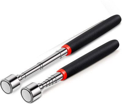 metrotools Tool Gifts for Men - Magnetic Tool 10LB 16LB Pickup,Telescoping Magnet, 2PC Magnetic Pickup Tool(Telescopic)
