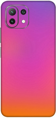 Vcare GadGets Mi 11 Lite 5G Mobile Skin(Pink, Orange)