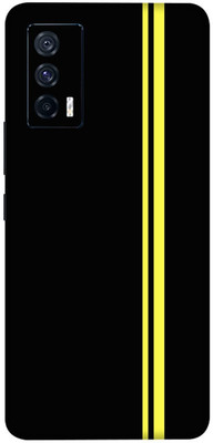 Vcare GadGets IQOO 7 5G Mobile Skin(Black)