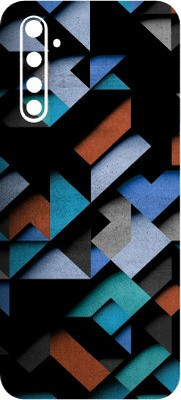 wrap craft Realme 6 Mobile Skin(Multicolor)