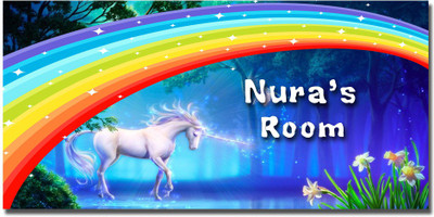 Midas Craft Polypropylene Popular Names Name Plate(Multicolor)