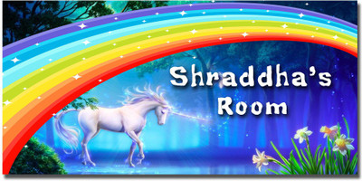 Midas Craft Polypropylene Popular Names Name Plate(Multicolor)